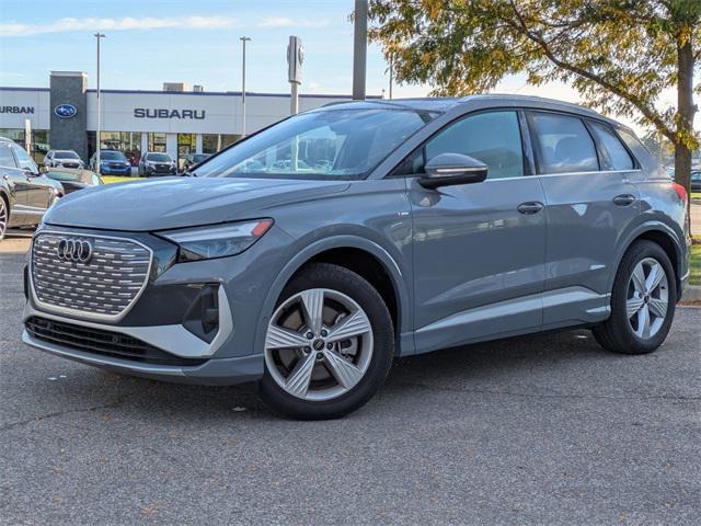 used 2024 Audi Q4 e-tron car, priced at $36,000