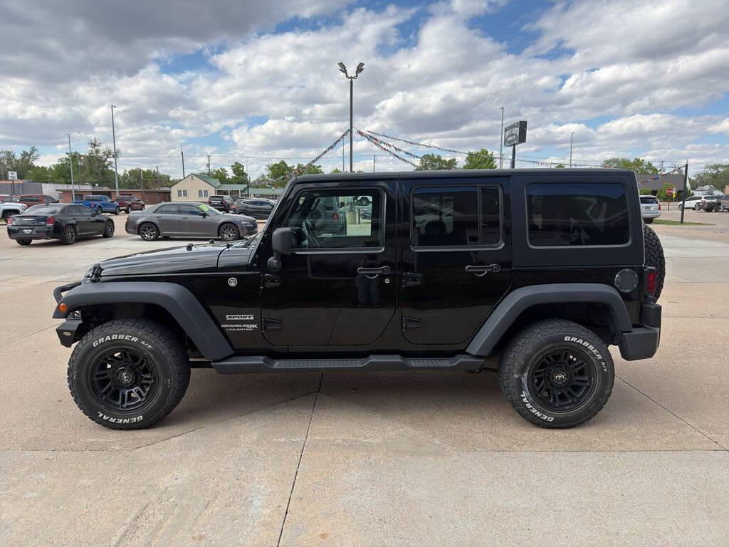 used 2018 Jeep Wrangler JK Unlimited car, priced at $24,988