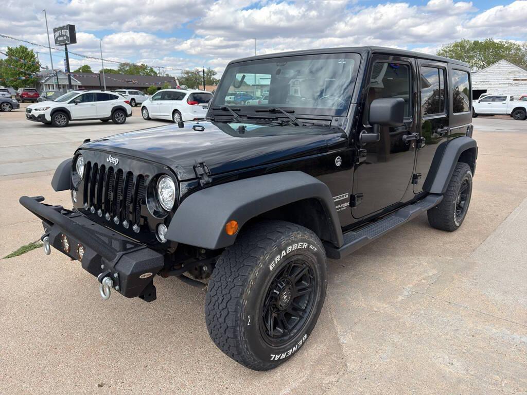 used 2018 Jeep Wrangler JK Unlimited car, priced at $24,988
