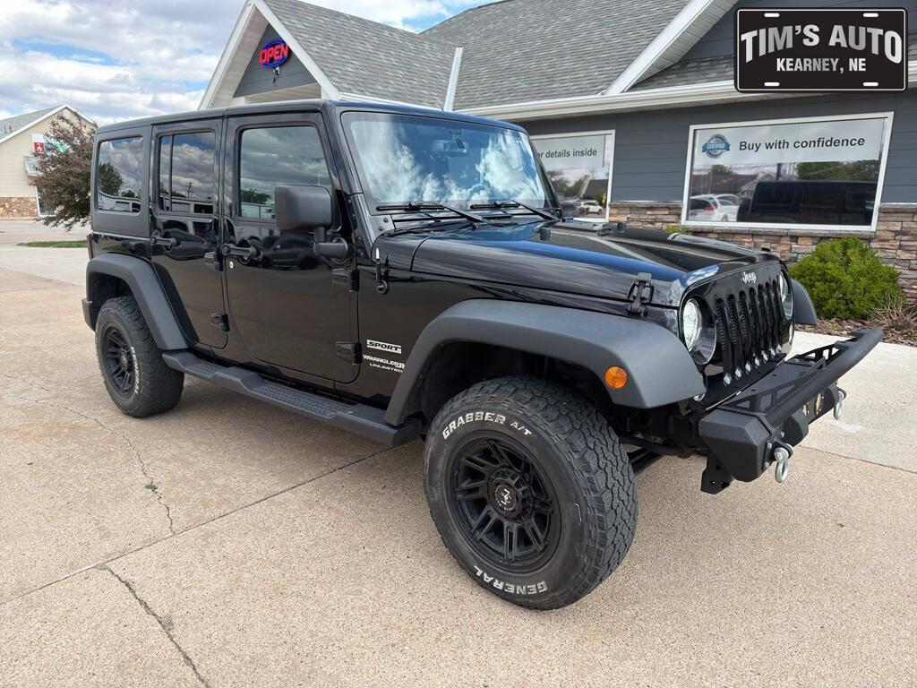 used 2018 Jeep Wrangler JK Unlimited car, priced at $24,988