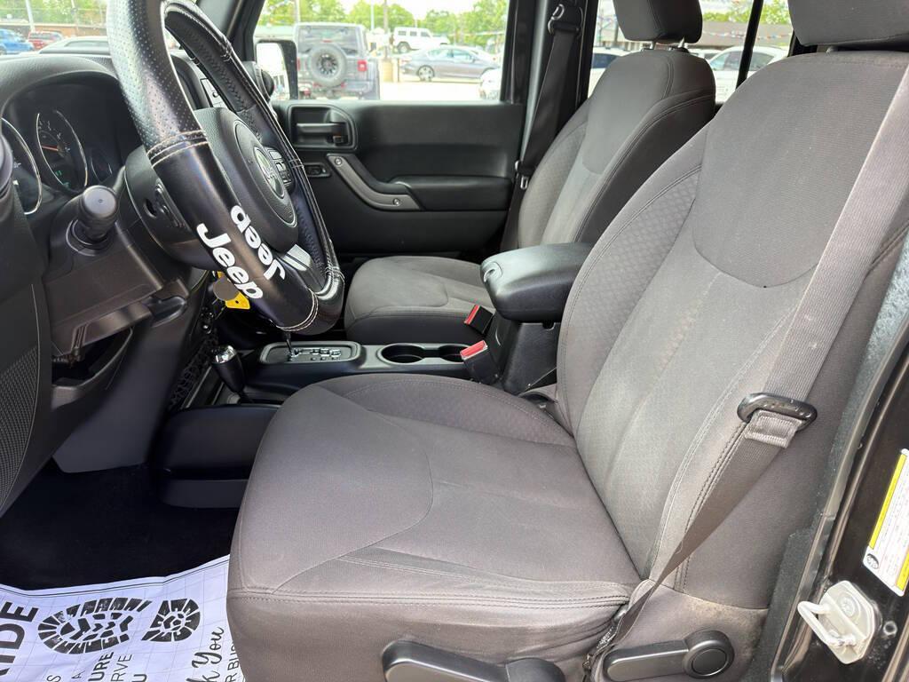 used 2018 Jeep Wrangler JK Unlimited car, priced at $24,988