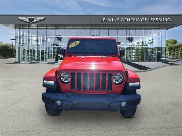 used 2021 Jeep Wrangler Unlimited car, priced at $33,991