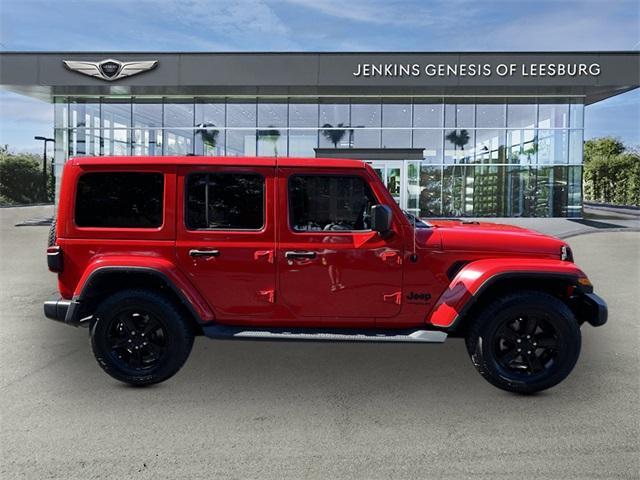 used 2021 Jeep Wrangler Unlimited car, priced at $33,991
