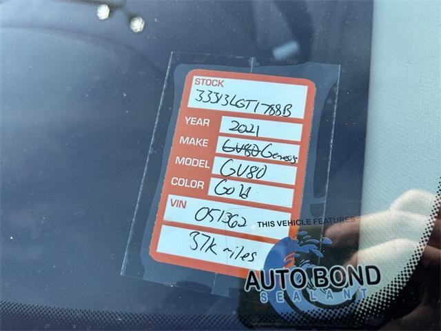 used 2021 Genesis GV80 car, priced at $32,991