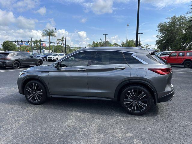used 2022 INFINITI QX50 car, priced at $28,838