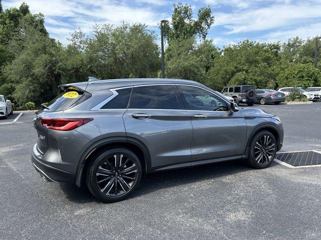 used 2022 INFINITI QX50 car, priced at $28,838