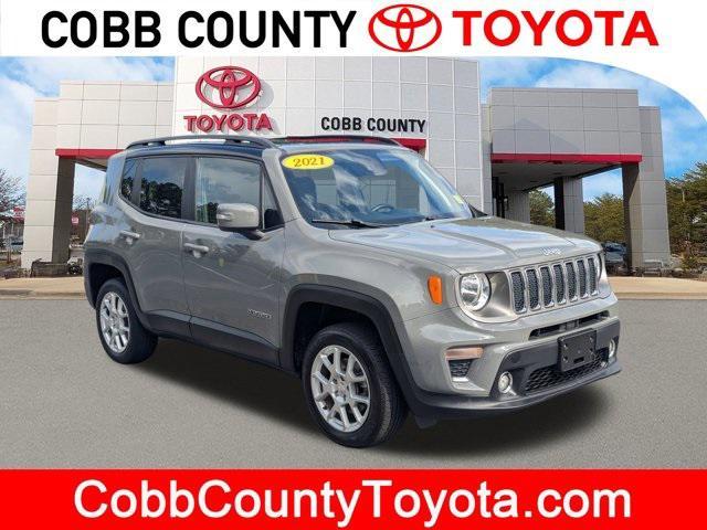 used 2021 Jeep Renegade car, priced at $18,697