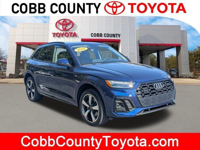 used 2022 Audi Q5 car, priced at $27,357