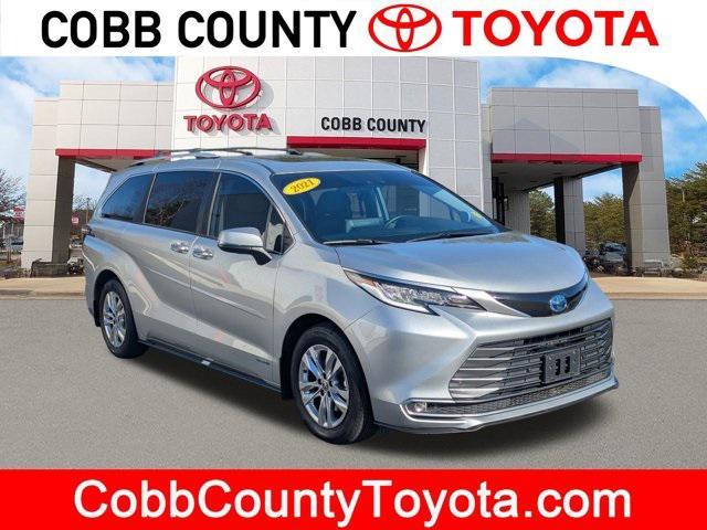 used 2021 Toyota Sienna car, priced at $29,977