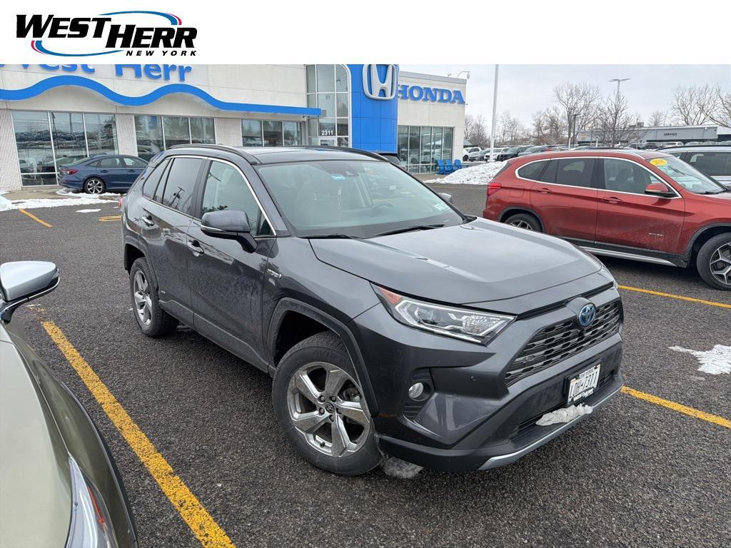 used 2021 Toyota RAV4 Hybrid car, priced at $28,744