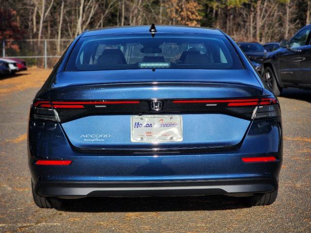 new 2025 Honda Accord car, priced at $31,755