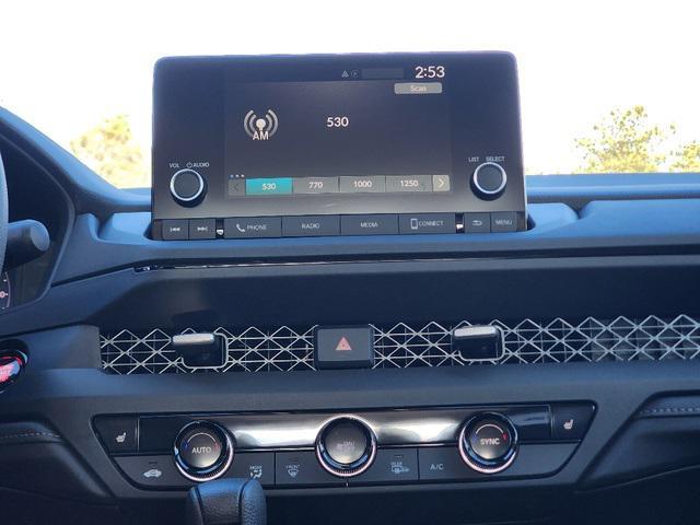 new 2025 Honda Accord car, priced at $31,755