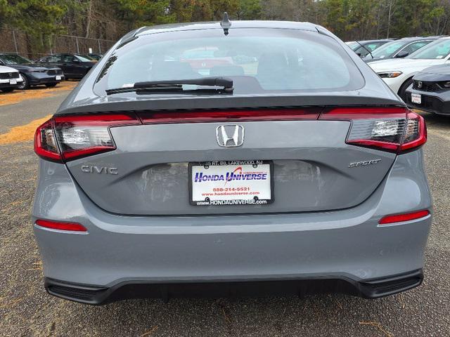 new 2025 Honda Civic car, priced at $29,055