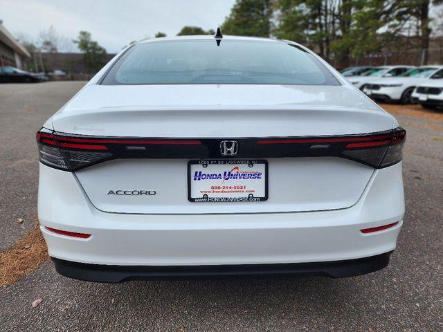 new 2026 Honda Accord car, priced at $32,345