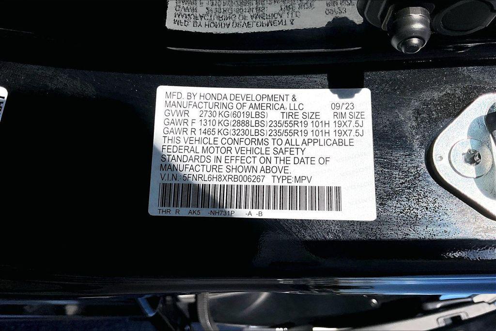 used 2024 Honda Odyssey car, priced at $33,934