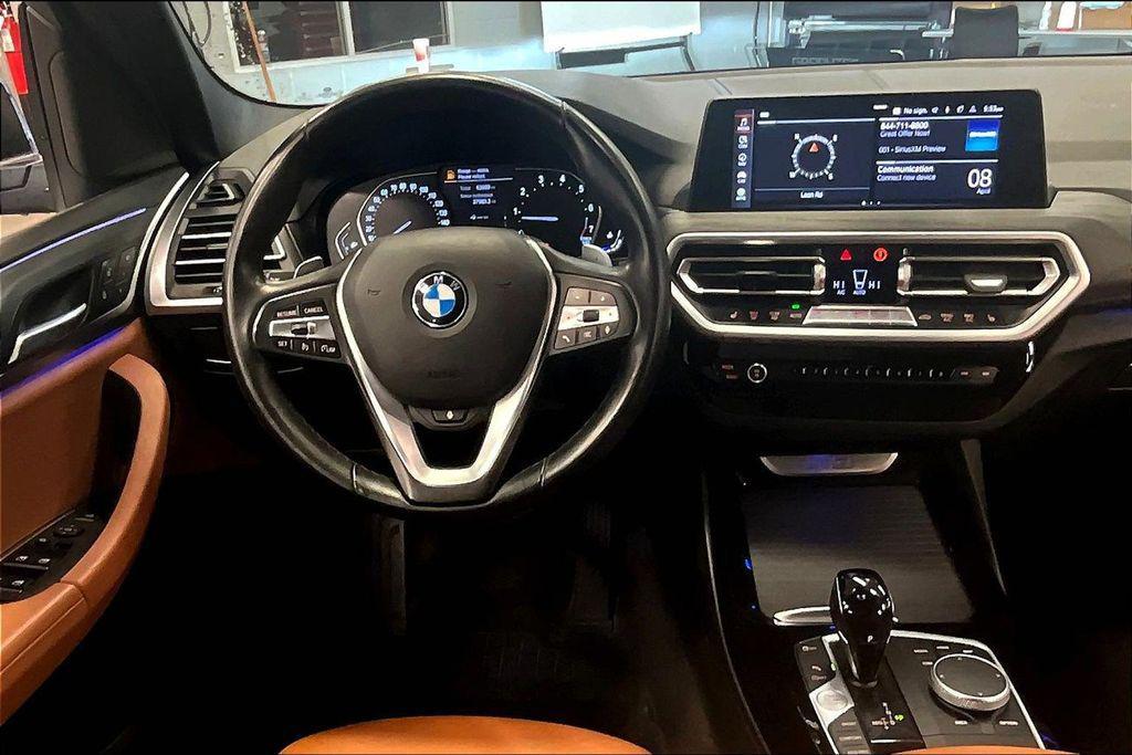 used 2022 BMW X3 car, priced at $26,500