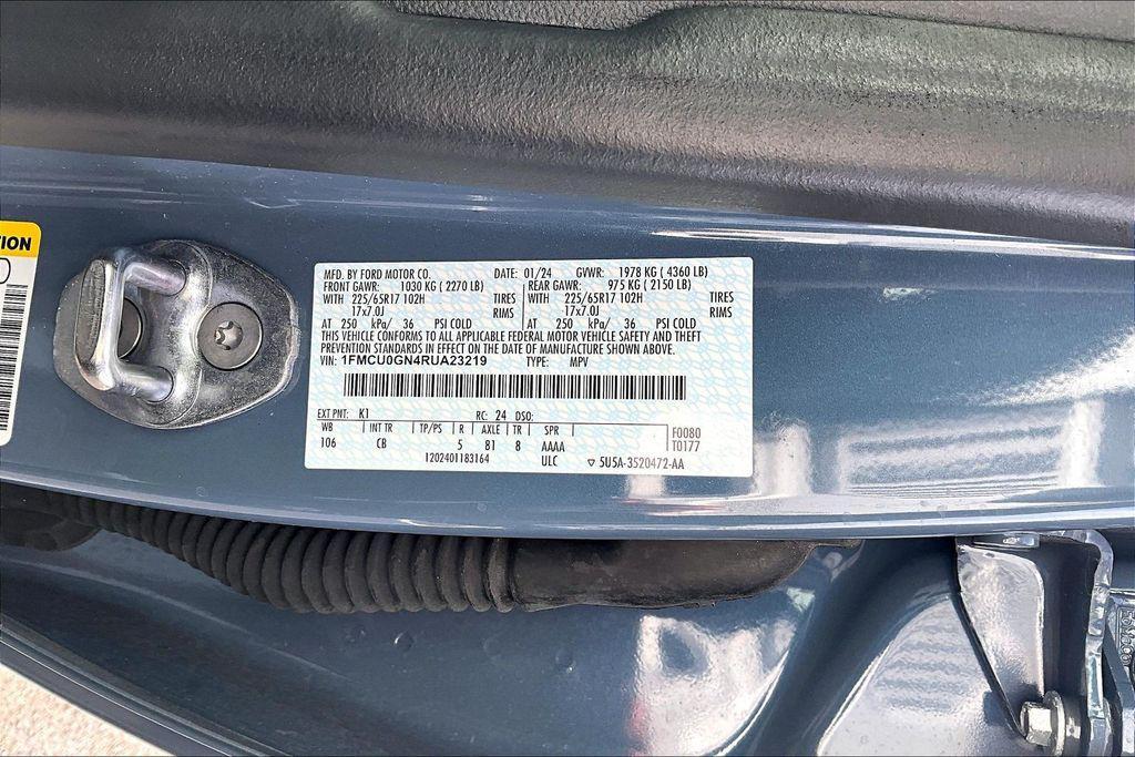 used 2024 Ford Escape car, priced at $19,391