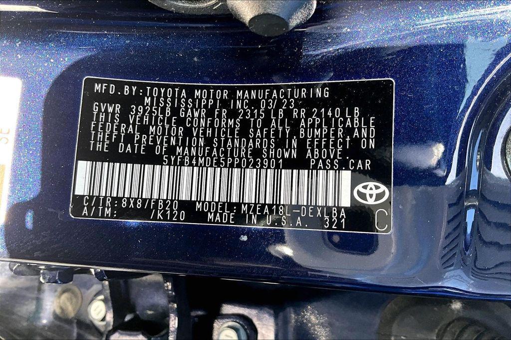 used 2023 Toyota Corolla car, priced at $17,297