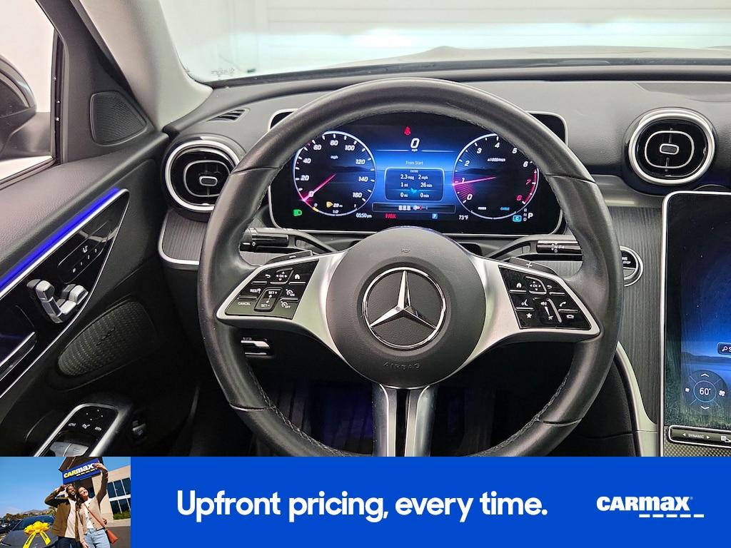 used 2023 Mercedes-Benz C-Class car, priced at $33,998