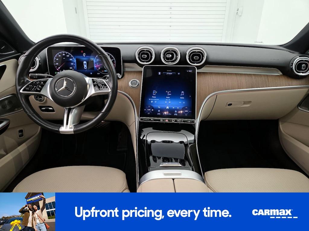 used 2022 Mercedes-Benz C-Class car, priced at $32,998