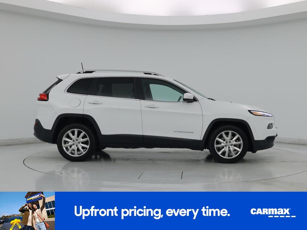 used 2016 Jeep Cherokee car, priced at $14,599