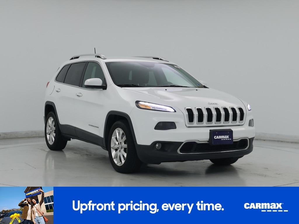 used 2016 Jeep Cherokee car, priced at $14,599