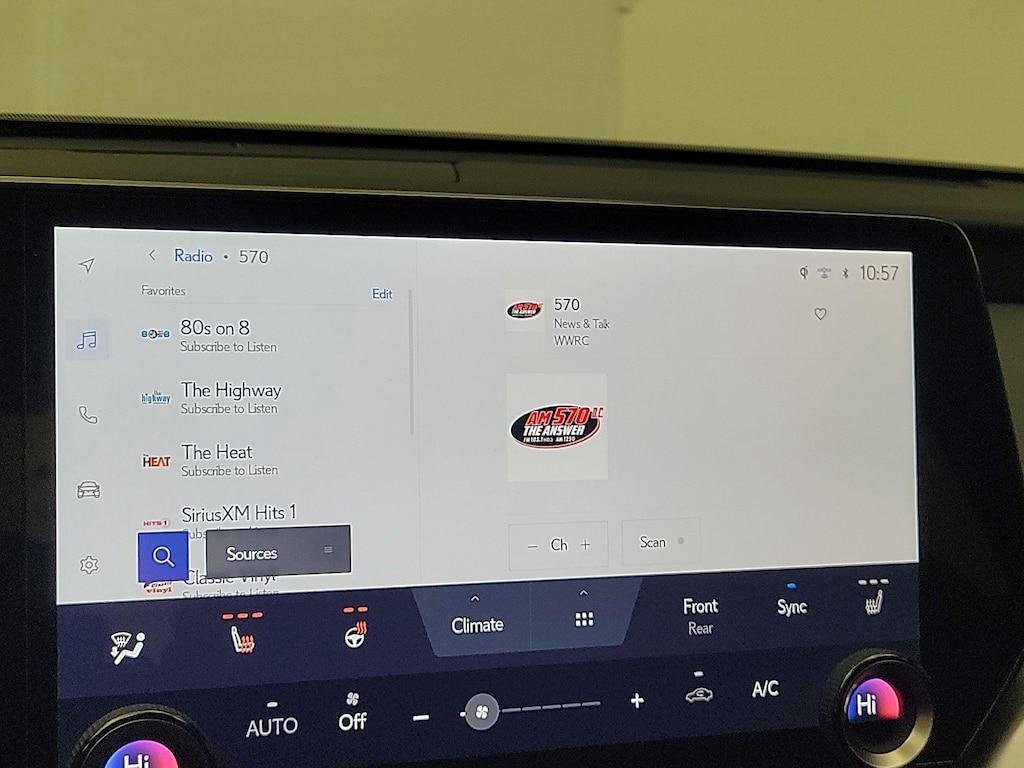 used 2025 Lexus TX 350 car, priced at $54,998