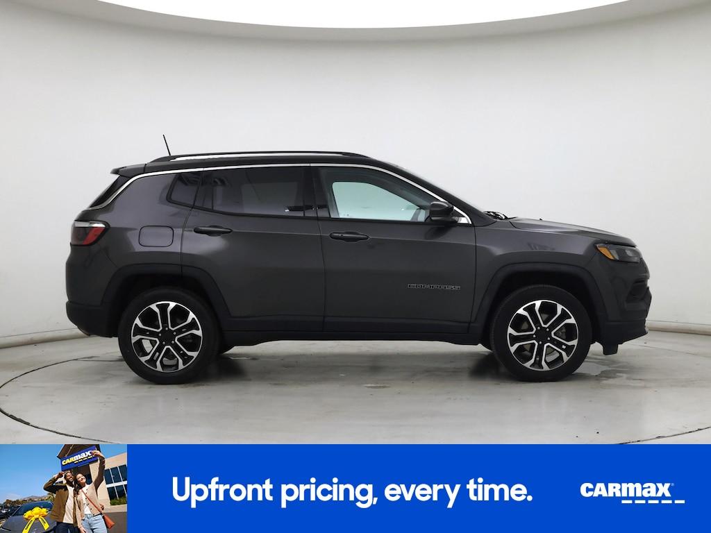 used 2022 Jeep Compass car, priced at $21,998