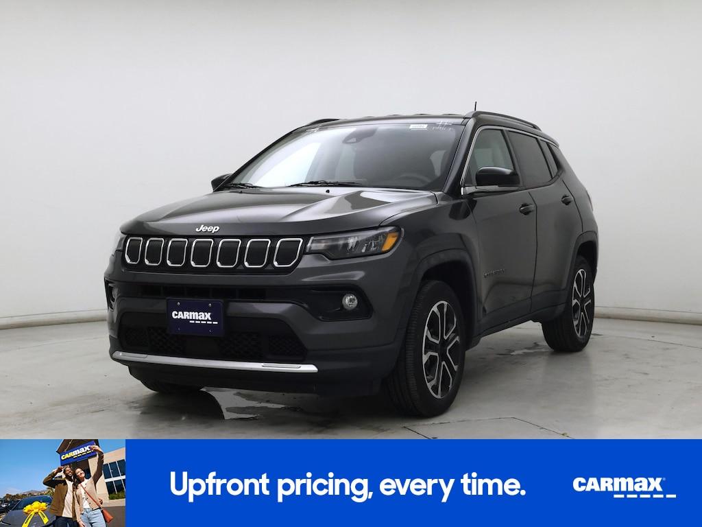 used 2022 Jeep Compass car, priced at $21,998