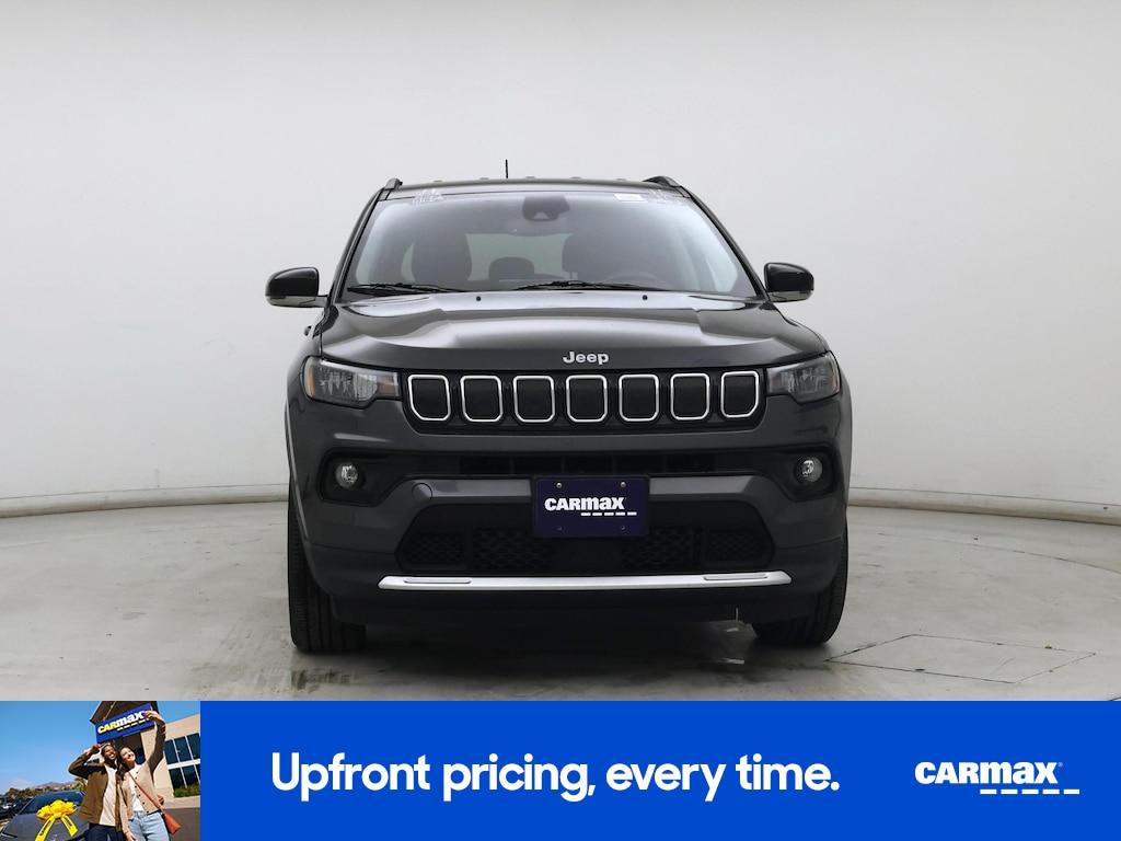 used 2022 Jeep Compass car, priced at $21,998