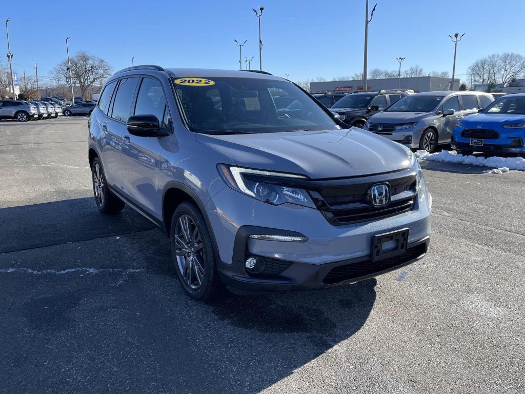 used 2022 Honda Pilot car, priced at $28,592