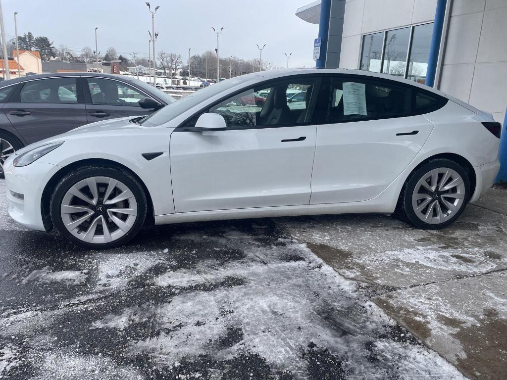 used 2022 Tesla Model 3 car, priced at $23,660