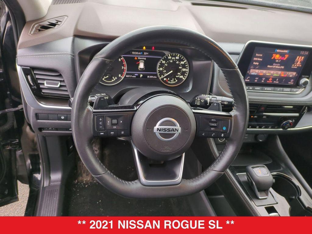 used 2021 Nissan Rogue car, priced at $19,640