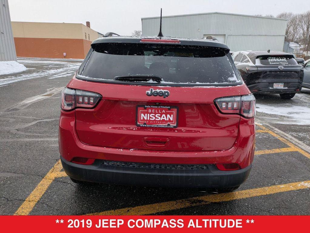 used 2019 Jeep Compass car, priced at $15,555
