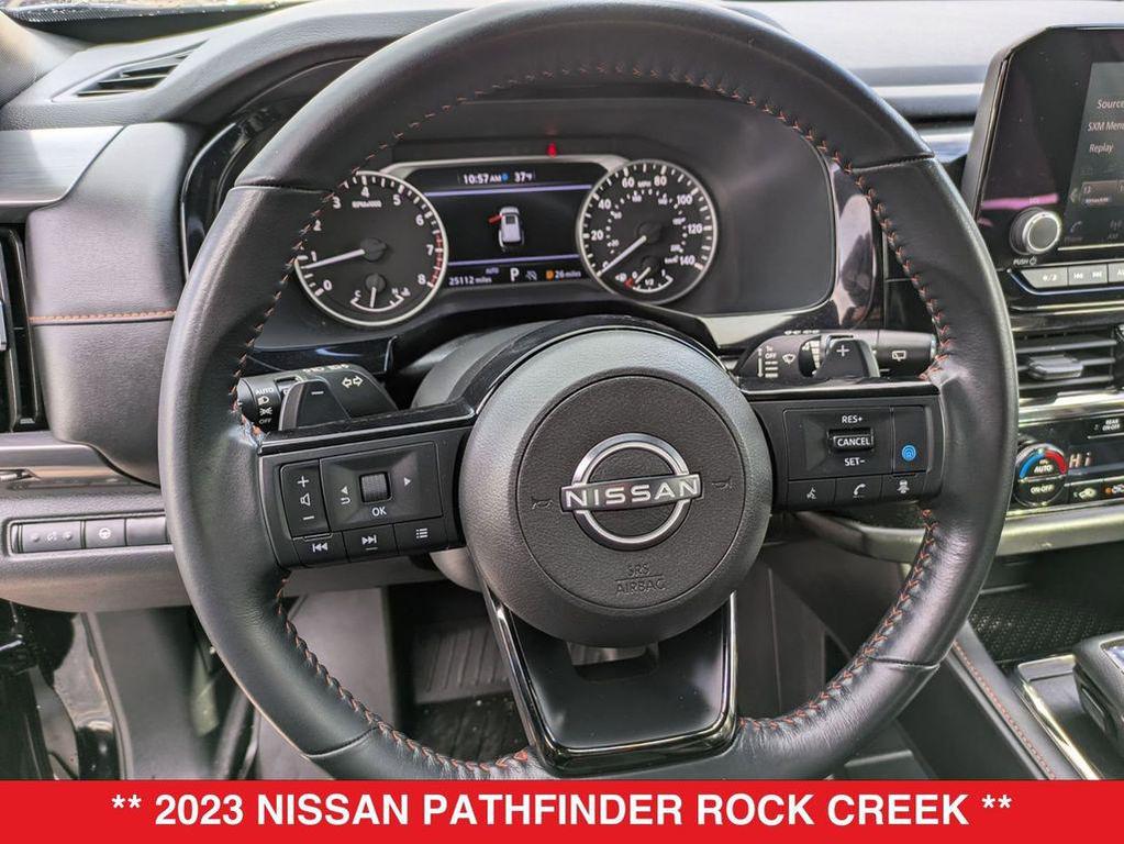 used 2023 Nissan Pathfinder car, priced at $33,000