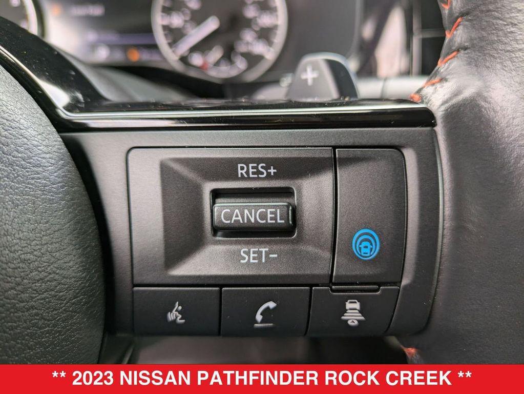 used 2023 Nissan Pathfinder car, priced at $33,000
