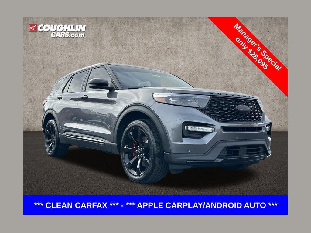 used 2022 Ford Explorer car, priced at $28,095