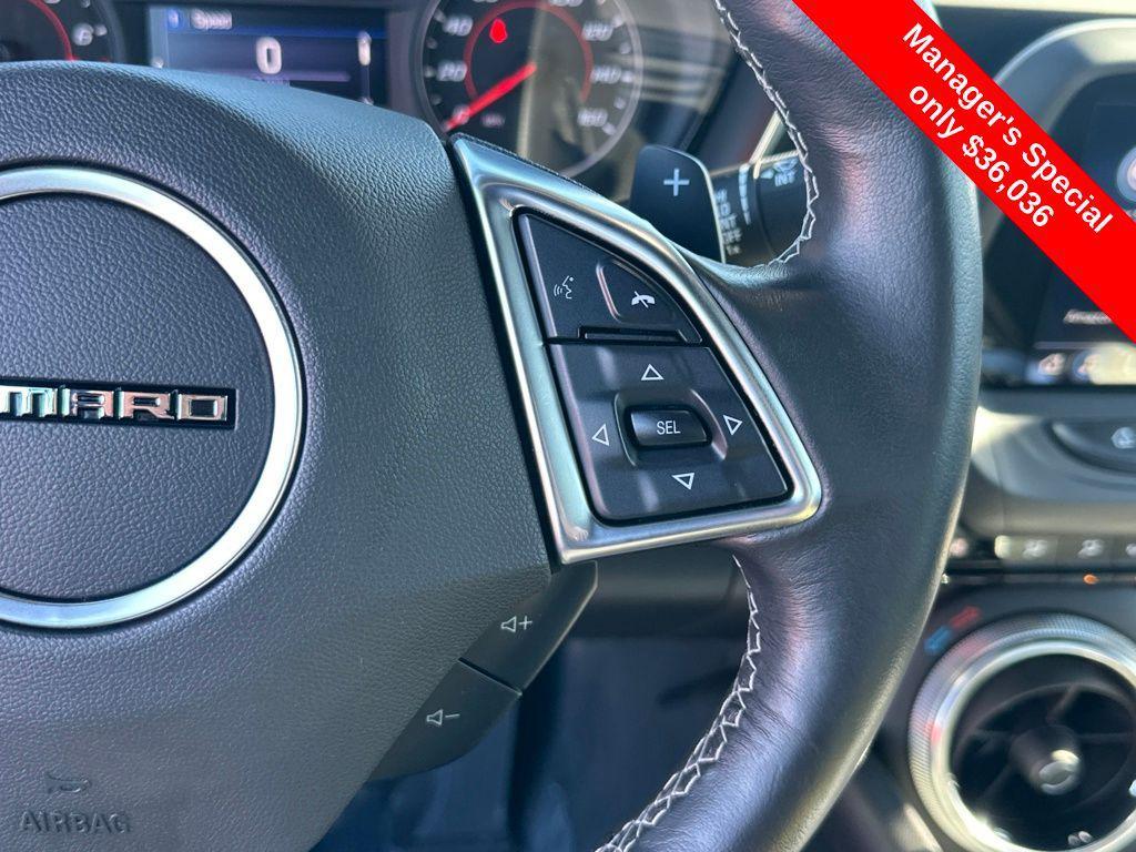 used 2022 Chevrolet Camaro car, priced at $36,036