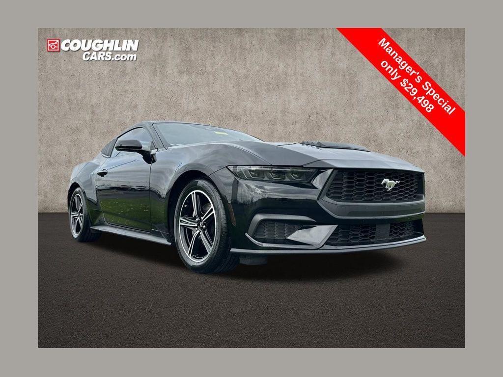 used 2024 Ford Mustang car, priced at $29,498