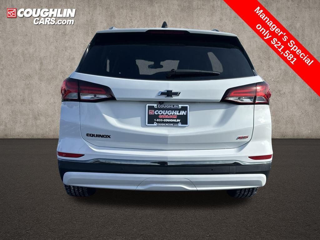 used 2022 Chevrolet Equinox car, priced at $21,581