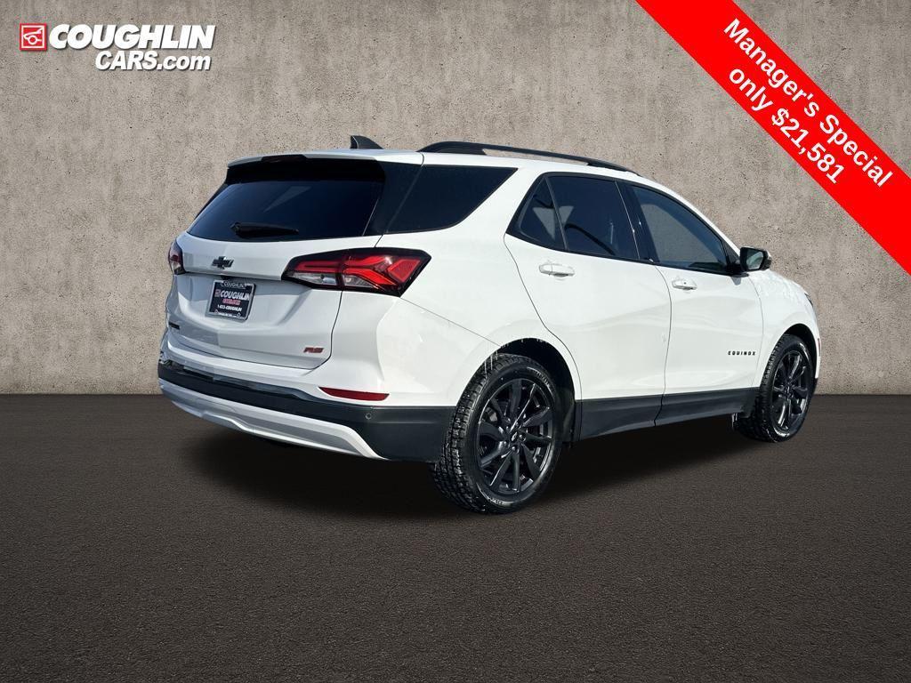 used 2022 Chevrolet Equinox car, priced at $21,581