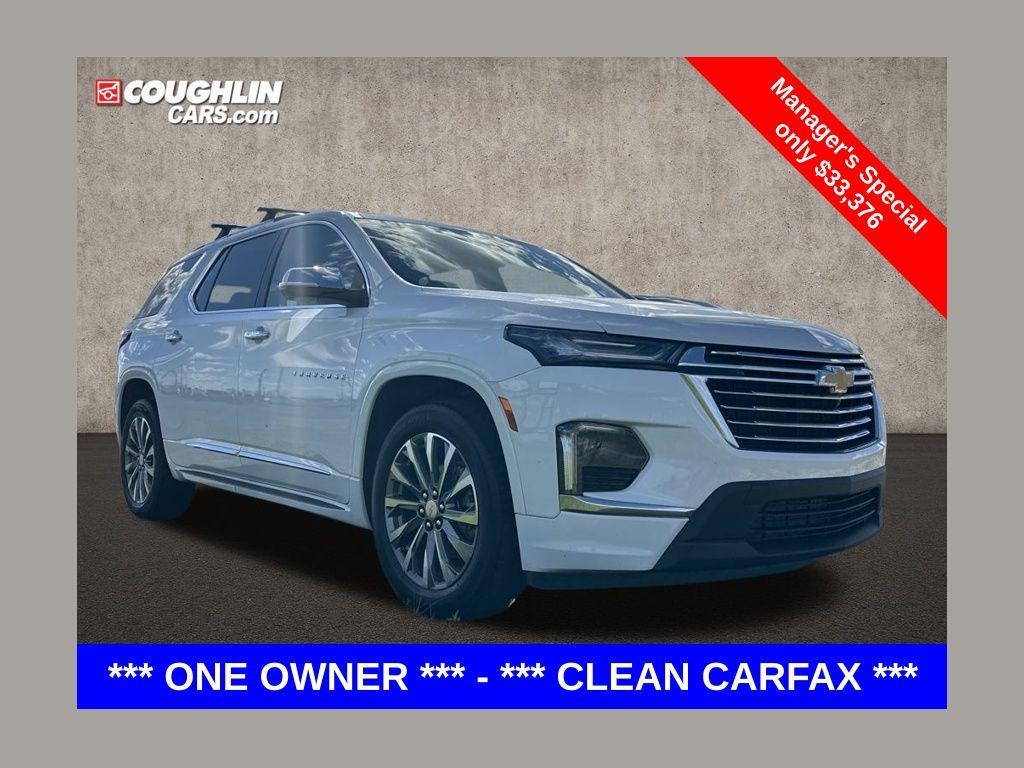 used 2023 Chevrolet Traverse car, priced at $33,376