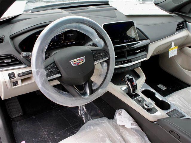 new 2025 Cadillac CT4 car, priced at $50,450