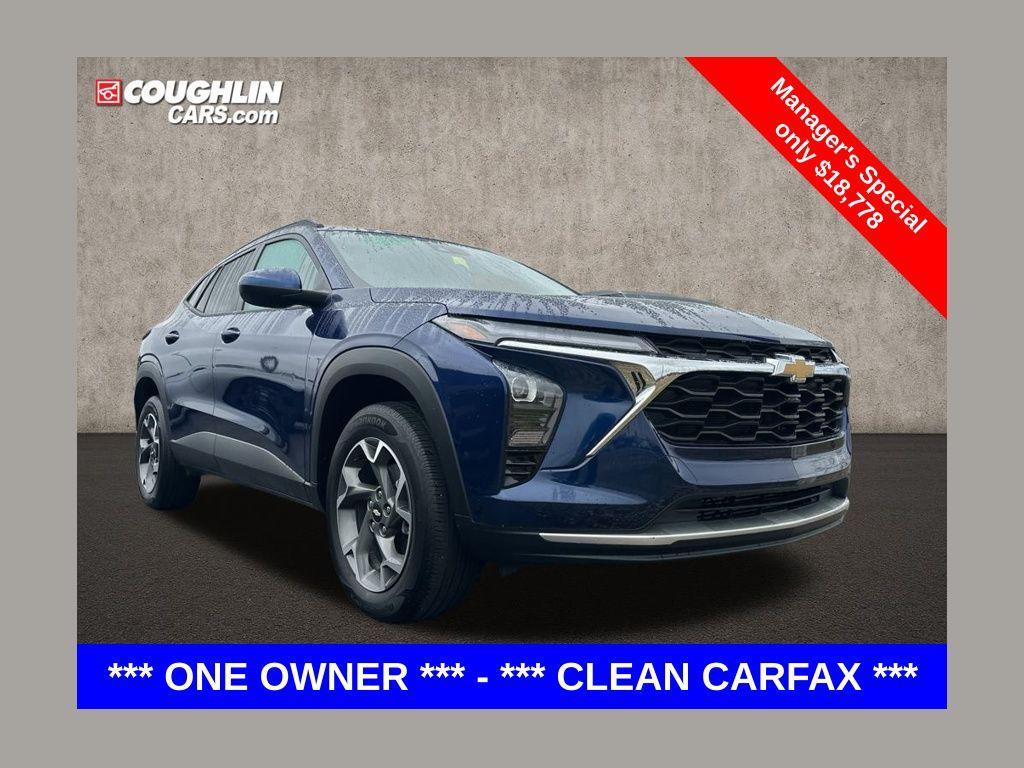 used 2024 Chevrolet Trax car, priced at $18,778
