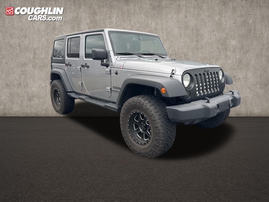 used 2018 Jeep Wrangler JK Unlimited car, priced at $24,154