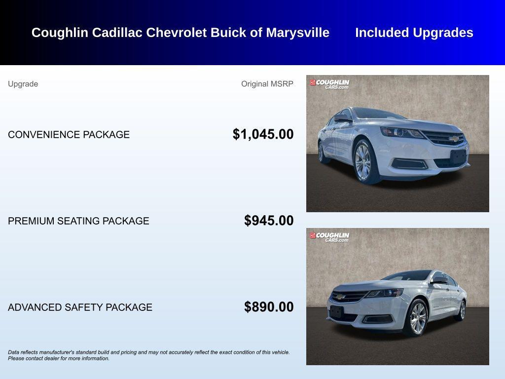 used 2015 Chevrolet Impala car, priced at $10,249