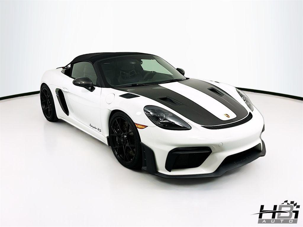 used 2024 Porsche 718 Spyder car, priced at $194,998