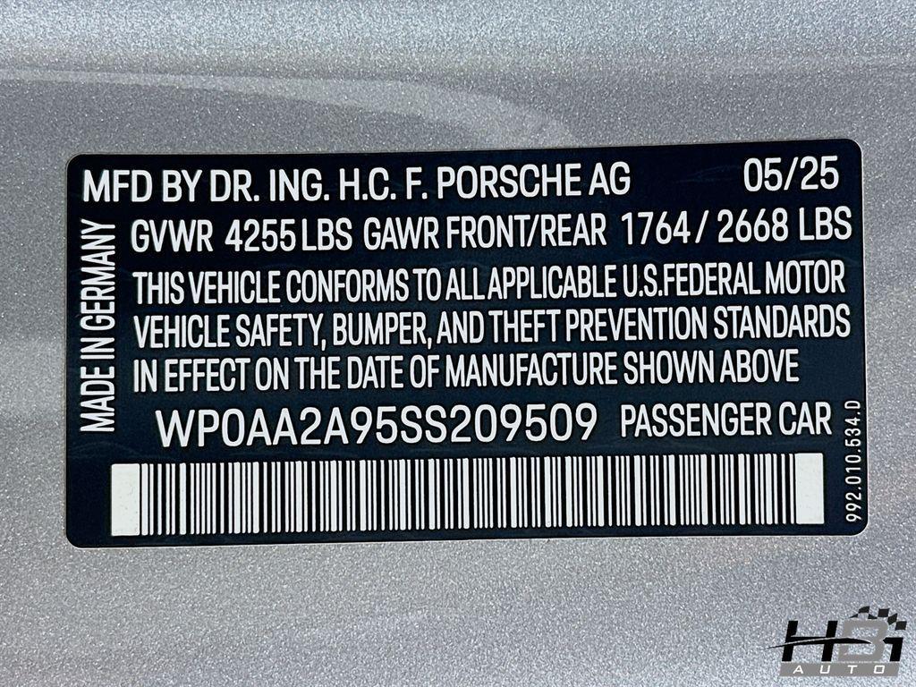 used 2025 Porsche 911 car, priced at $174,998