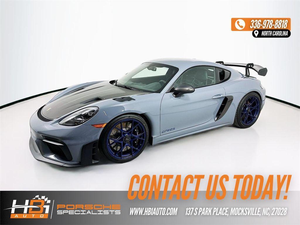 used 2025 Porsche 718 Cayman car, priced at $201,998