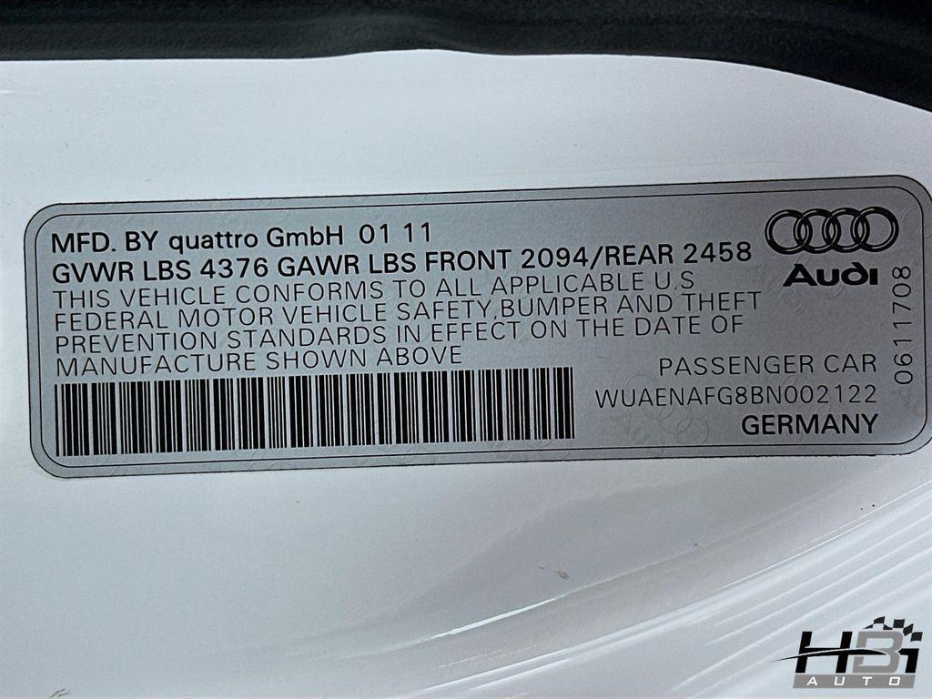 used 2011 Audi R8 car, priced at $92,990